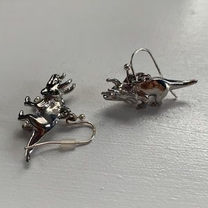Triceratops Earrings